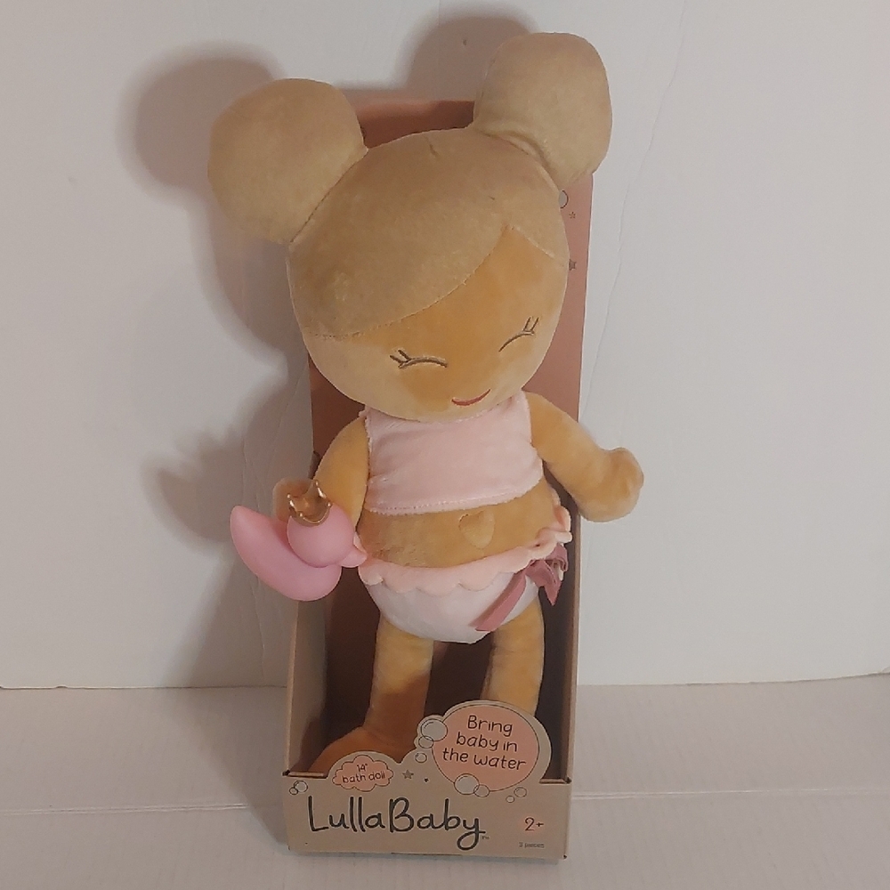 LullaBaby 14" Bath Doll Plush